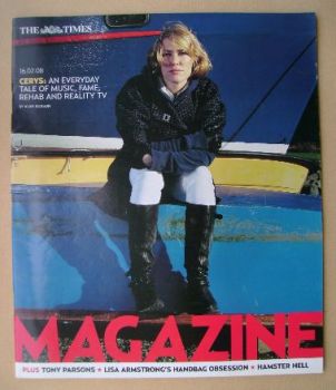 The Times magazine - Cerys Matthews cover (16 February 2008)