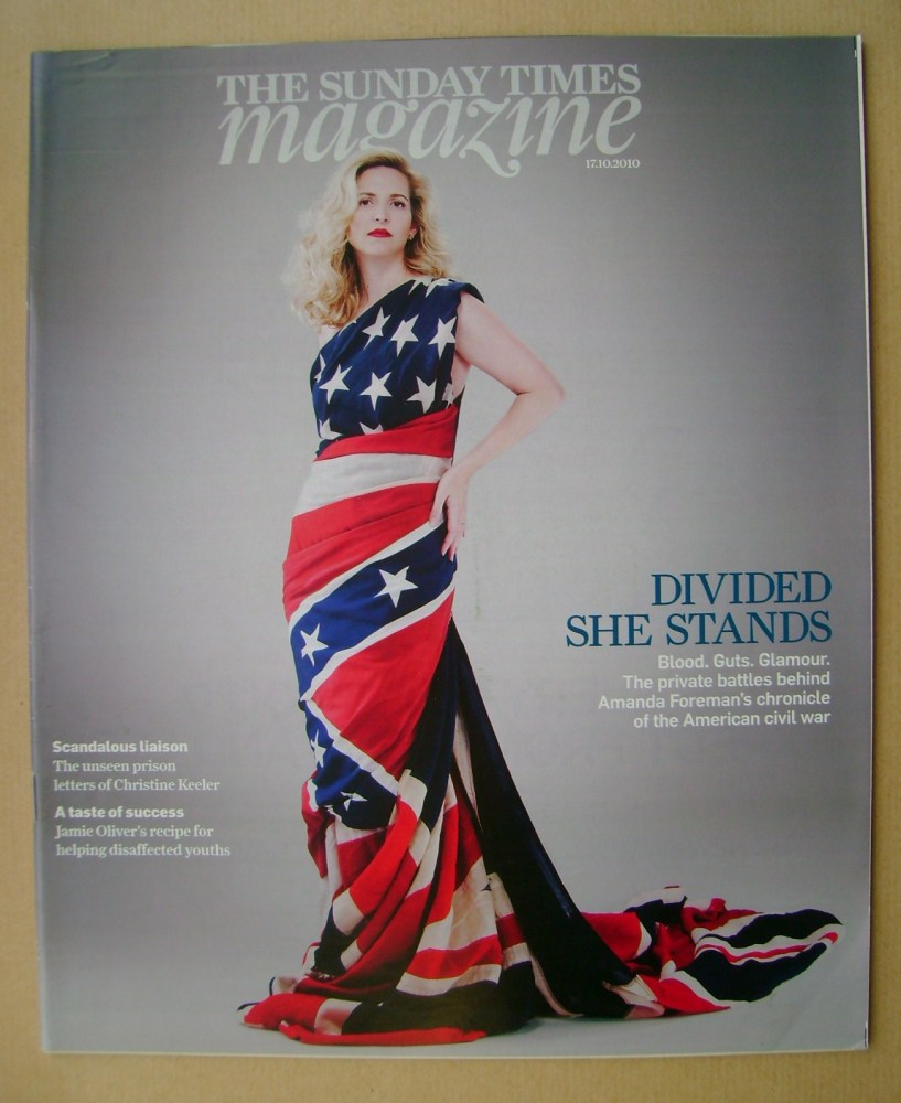 The Sunday Times magazine - Amanda Foreman cover (17 October 2010)