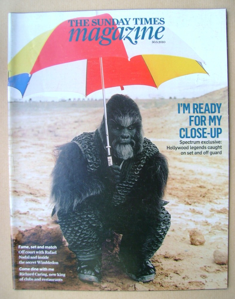 The Sunday Times magazine - I'm Ready For My Close Up cover (30 May 2010)