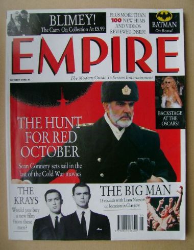 <!--1990-05-->Empire magazine - Sean Connery cover (May 1990 - Issue 11)
