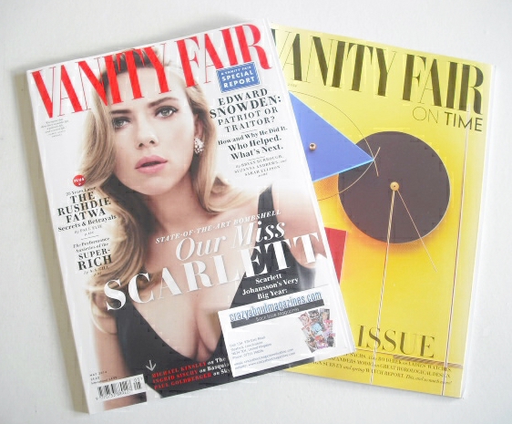 Vanity Fair magazine - Scarlett Johansson cover (May 2014)