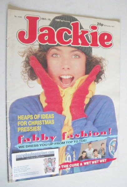 Jackie magazine - 12 December 1987 (Issue 1249)