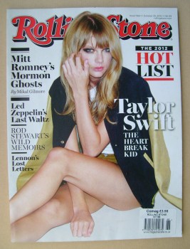 Rolling Stone magazine - Taylor Swift cover (25 October 2012)