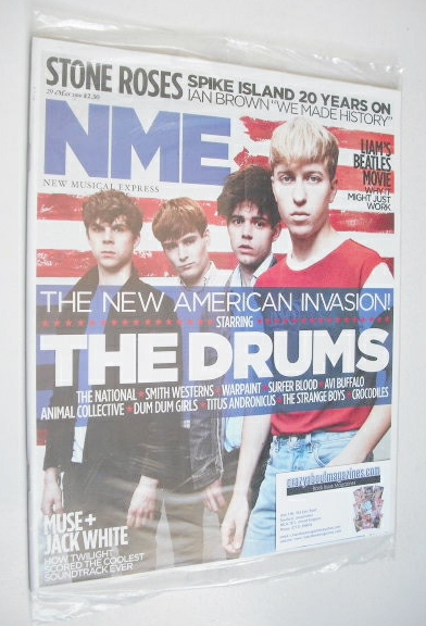 NME magazine - The Drums cover (29 May 2010)