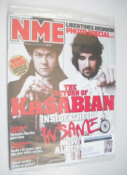 NME magazine - Kasabian cover (30 May 2009)
