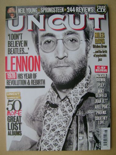 <!--2010-08-->Uncut magazine - John Lennon cover (August 2010)