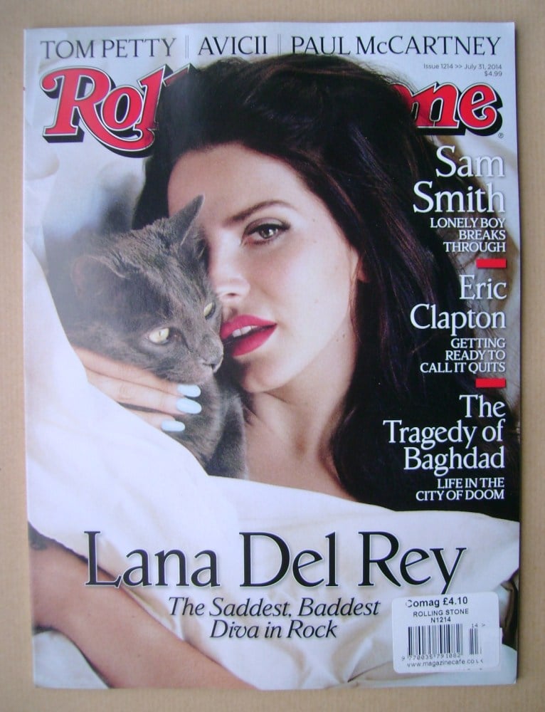 Rolling Stone magazine - Lana Del Rey cover (31 July 2014)