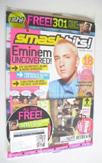 Smash Hits magazine - Eminem cover (15-28 October 2003)