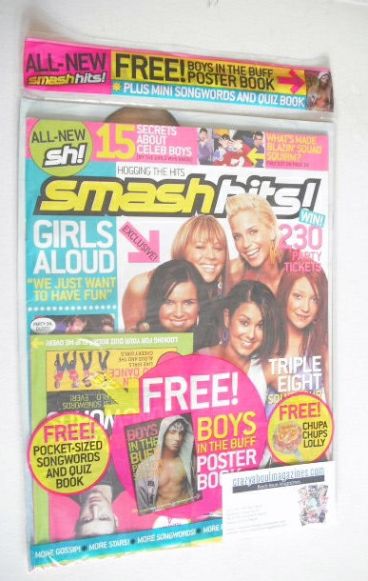 Smash Hits magazine - Girls Aloud cover (14-27 May 2003)