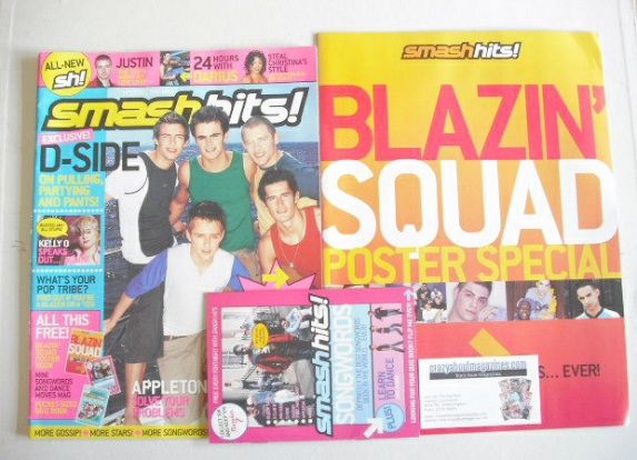 Smash Hits magazine - D-Side cover (25 June - 8 July 2003)
