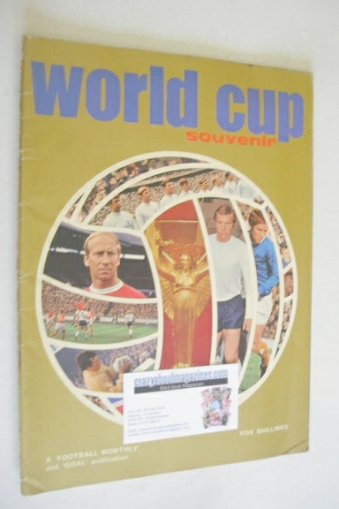 World Cup Souvenir magazine (1970)