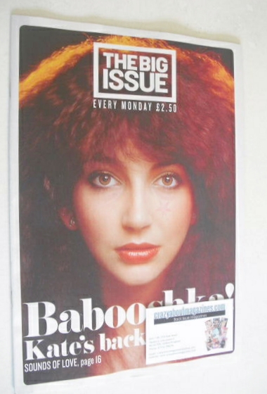 <!--2014-08-18-->The Big Issue magazine - Kate Bush cover (18-24 August 201