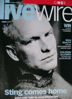 Livewire Magazine - Sting cover (April/May 2004)