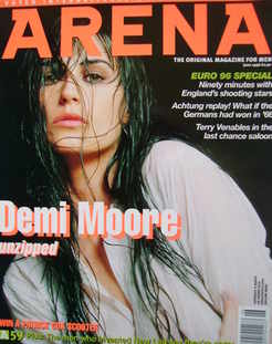 <!--1996-06-->Arena magazine - June 1996 - Demi Moore cover