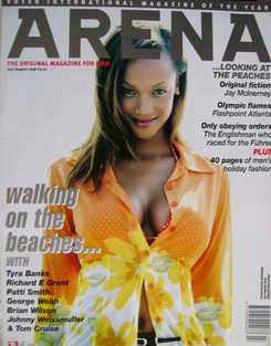 Arena magazine - July/August 1996 - Tyra Banks cover