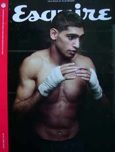 Esquire magazine - Amir Khan cover (July 2009 - Subscriber's Issue)