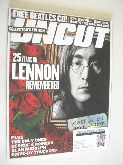 Uncut magazine - John Lennon cover (October 2005)