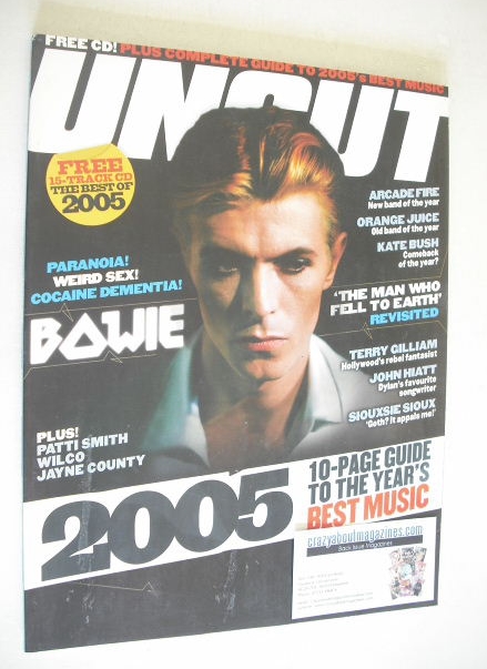 Uncut magazine - David Bowie cover (December 2005)