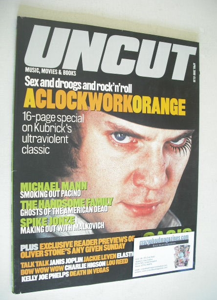 <!--2000-04-->Uncut magazine - Malcolm McDowell cover (April 2000)