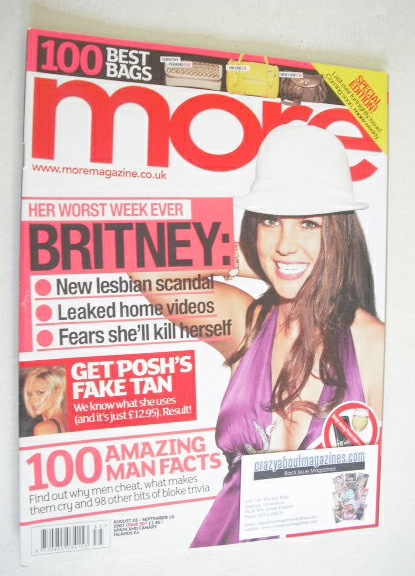 More magazine - Britney Spears cover (28 August - 10 September 2007)