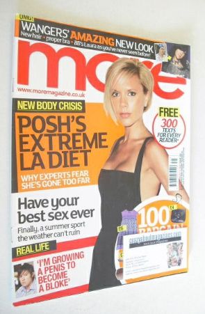 <!--2007-07-31-->More magazine - Victoria Beckham cover (31 July - 13 Augus