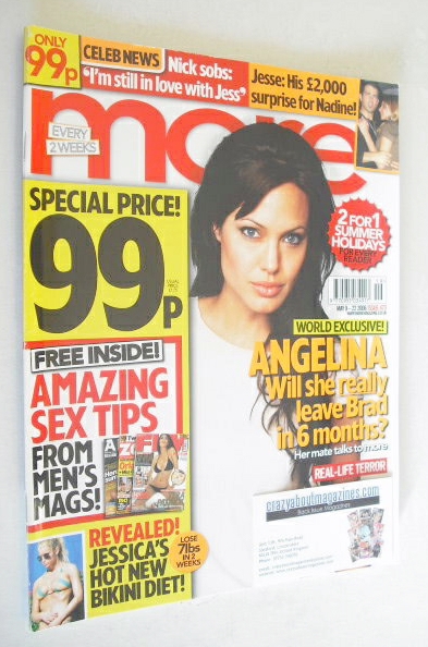 More magazine - Angelina Jolie cover (9-22 May 2006)