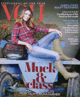 <!--2009-11-01-->You magazine - Elizabeth Hurley cover (1 November 2009)