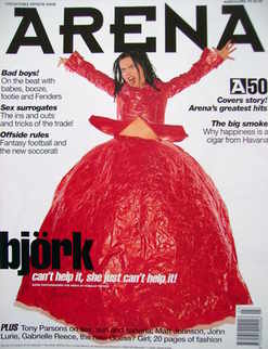 <!--1995-03-->Arena magazine - March/April 1995 - Bjork cover