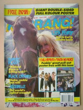Kerrang magazine - Lita Ford cover (9 June 1990 - Issue 293)
