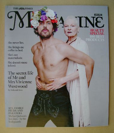 The Times magazine - Andreas Kronthaler and Vivienne Westwood cover (7 June 2014)
