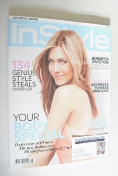 British InStyle magazine - May 2012 - Jennifer Aniston cover