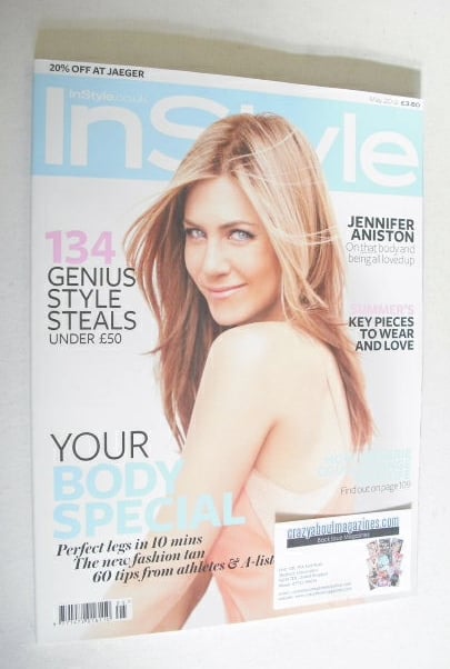 <!--2012-05-->British InStyle magazine - May 2012 - Jennifer Aniston cover