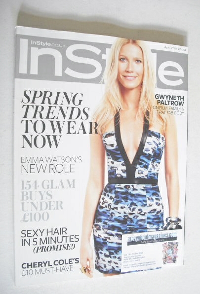 <!--2011-04-->British InStyle magazine - April 2011 - Gwyneth Paltrow cover