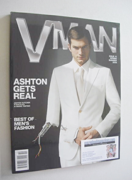 <!--2008-04-->VMAN magazine - Spring/Summer 2008 - Ashton Kutcher cover