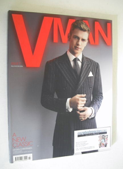 <!--2006-09-->VMAN magazine - Fall/Winter 2006 - Hayden Christensen cover