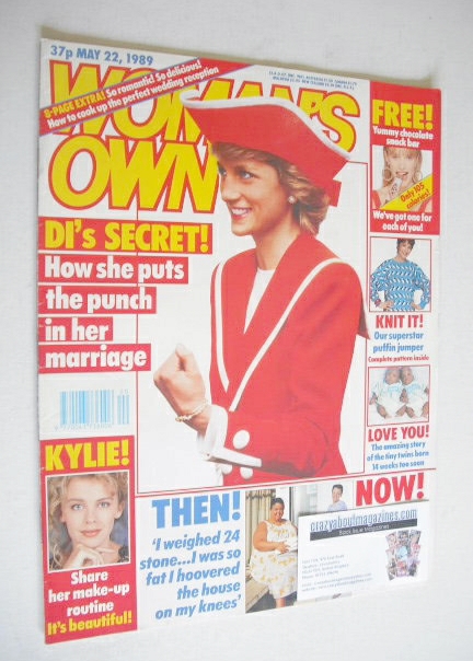 Woman's Own magazine - 22 May 1989 - Princess Diana cover