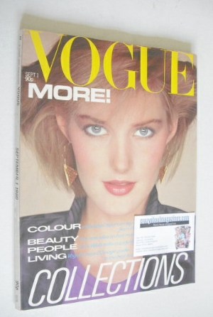 British Vogue magazine - 1 September 1980 (Vintage Issue)