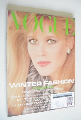 British Vogue magazine - November 1980 (Vintage Issue)