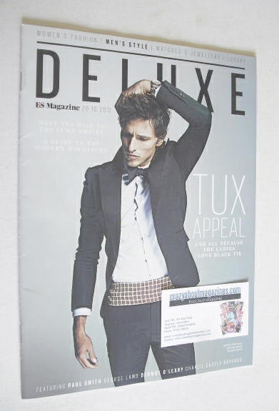 <!--2012-10-26-->Deluxe magazine - Andres Velencoso cover (26 October 2012)