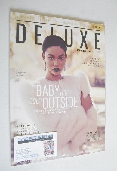 Deluxe magazine - Chanel Iman cover (23 November 2012)