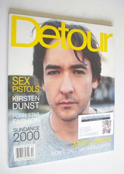 Detour magazine - John Cusack cover (April 2000)