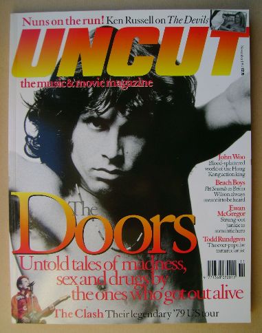 <!--1997-11-->Uncut magazine - Jim Morrison cover (November 1997)