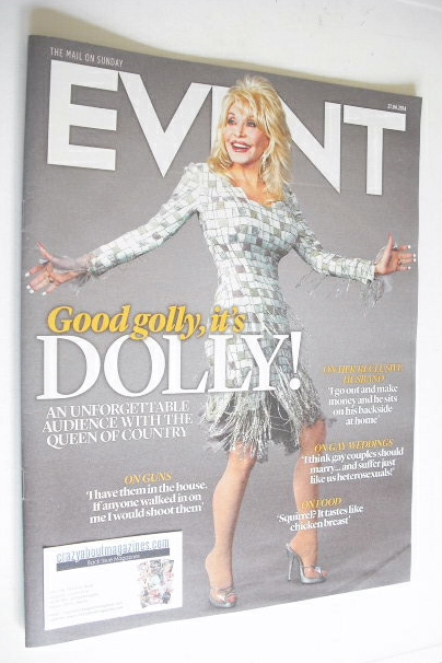 <!--2014-04-27-->Event magazine - Dolly Parton cover (27 April 2014)