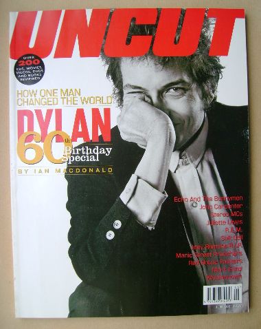 <!--2001-06-->Uncut magazine - Bob Dylan cover (June 2001)