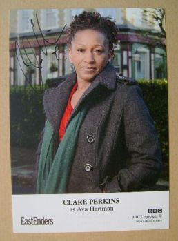 Clare Perkins autograph