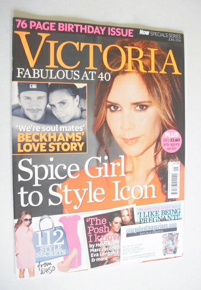 <!--2014-06-->Now Special Issue - Victoria Beckham Fabulous At 40 cover (Ju