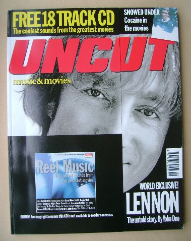 <!--1998-01-->Uncut magazine - John Lennon cover (January 1998)