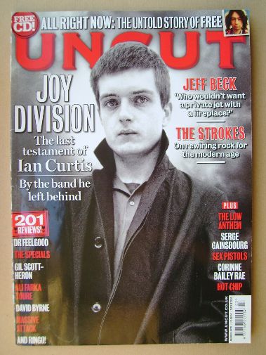 Uncut magazine - Ian Curtis cover (March 2010)