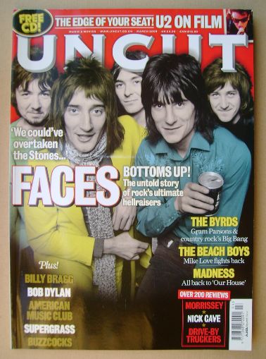 Uncut magazine - The Faces cover (March 2008)