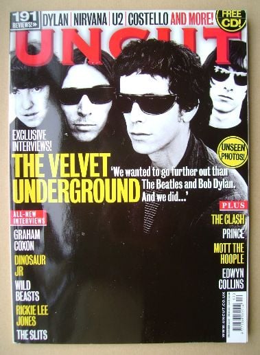 <!--2009-12-->Uncut magazine - The Velvet Underground cover (December 2009)